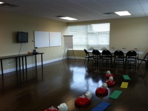 First Aid and CPR Classroom in Vancouver